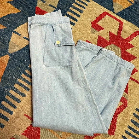 Ilana Kohn “Huxie” High Waisted Pale Denim Jeans - Picture 9 of 16